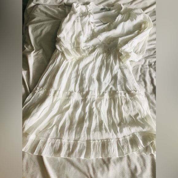 White Country Ruffle Dress - Picture 2 of 3